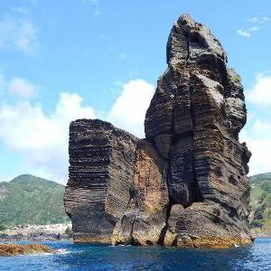 Big cliff in Mosteiros